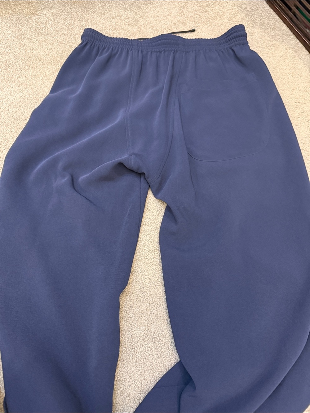rag & bone Navy Wide-Leg Drawstring Pants - Picture 6 of 6